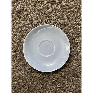 HOMER LAUGHLIN Serenade Pastel Blue Saucer 6" Plate Mid-Century Vintage‎ VGC!